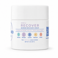 Barrier Recovery Cream with Hydrocortisone 1% and Aloe Vera Step 2 Recover post-wax skincare cream for freshly waxed skin