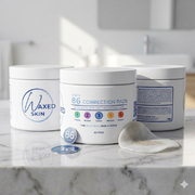 86 Correction Pads Step 3 Correct post-wax skincare pads with 2% salicylic acid and 5% glycolic acid